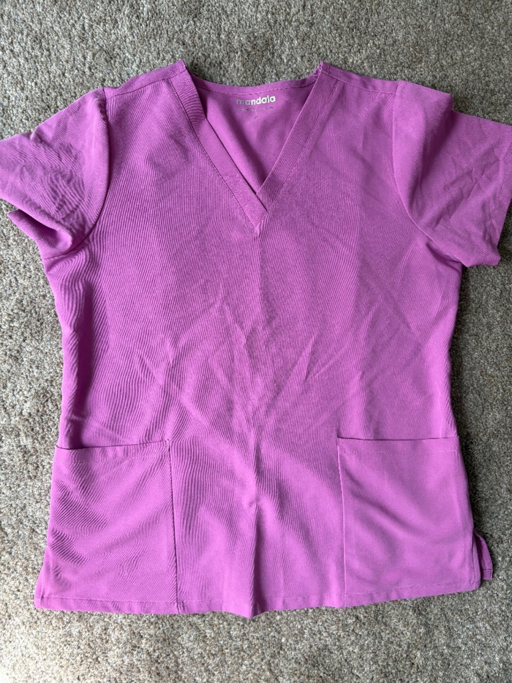 Mandala Scrubs Set Women's Size Medium